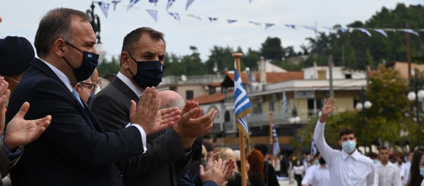 Στη Θάσο ο Ν.Παναγιωτόπουλος - «Ισχυρές ένοπλες δυνάμεις σημαίνει δυνατή Ελλάδα»